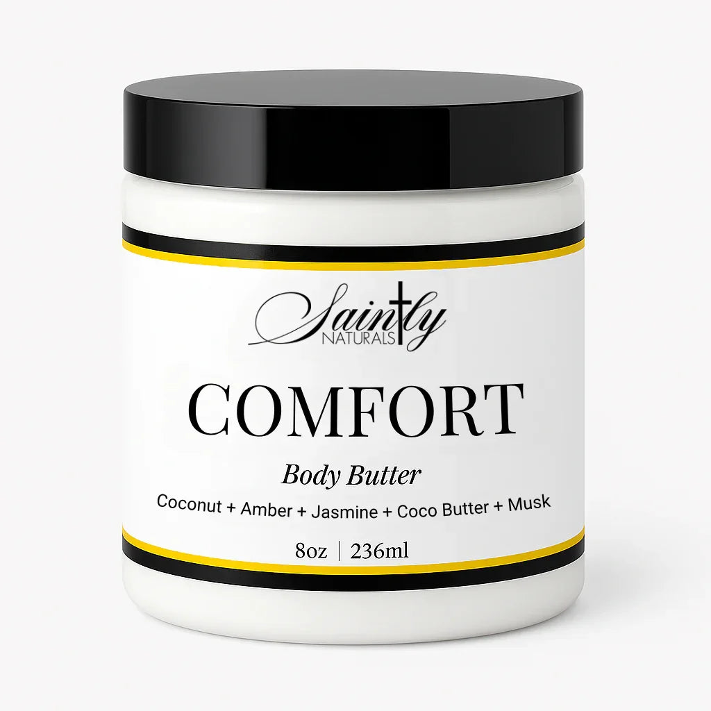 Comfort Body Butter - Faith-inspired natural moisturizer for restoration
