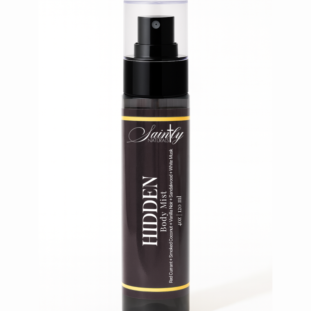 Hidden Body Mist - Christian body spray with amber notes