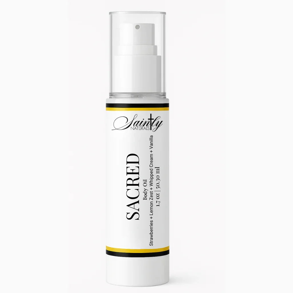 Sacred Body Oil - Christian skincare with jasmine and vanilla